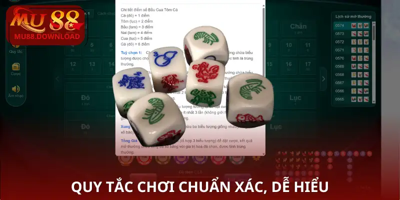 Quy tắc chơi chuẩn xác, dễ hiểu